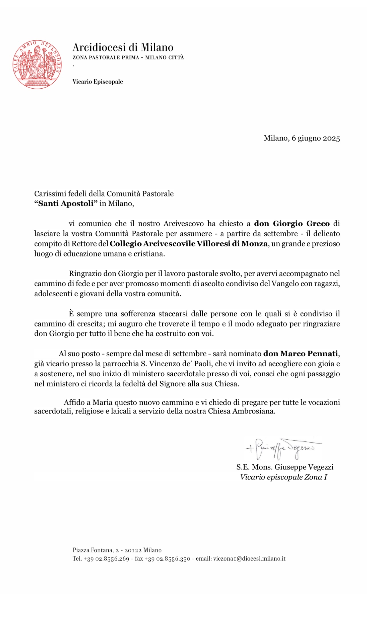 nuove nomine